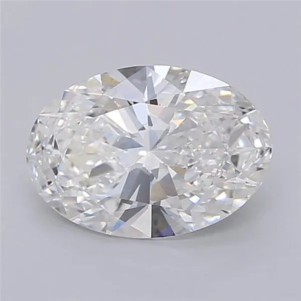 2.03ct Oval Lab Grown Diamond (Colour E, Clarity VVS2, IGI Certified)