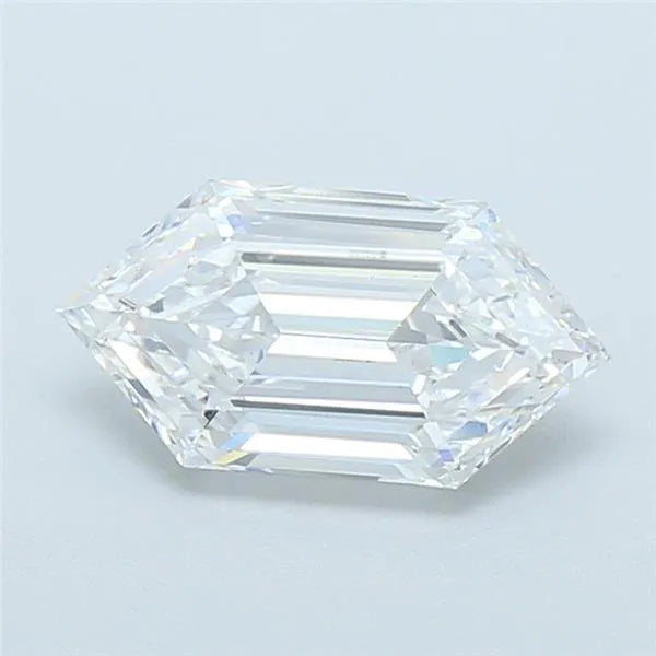2.04ct Hexagonal Lab Grown Diamond (Colour D, Clarity VS1, IGI Certified)