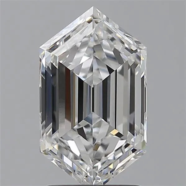 2.06ct Hexagonal Lab Grown Diamond (Colour E, Clarity VVS1, IGI Certified)