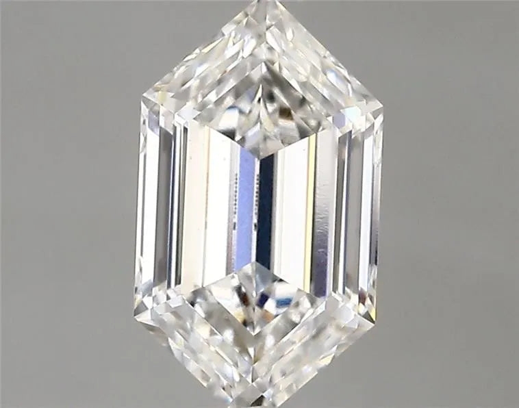 2.07ct Hexagonal Lab Grown Diamond (Colour E, Clarity VVS2, IGI Certified)