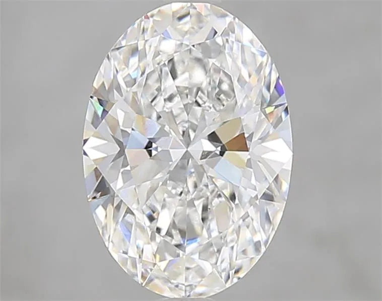 2.09ct Oval Lab Grown Diamond (Colour E, Clarity VVS2, IGI Certified)