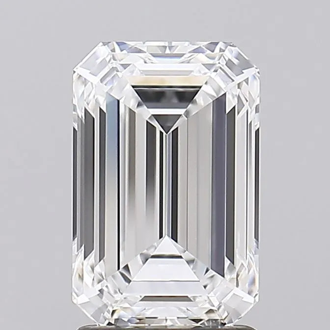 2.21ct Emerald Lab Grown Diamond (Colour D, Clarity IF, IGI Certified)