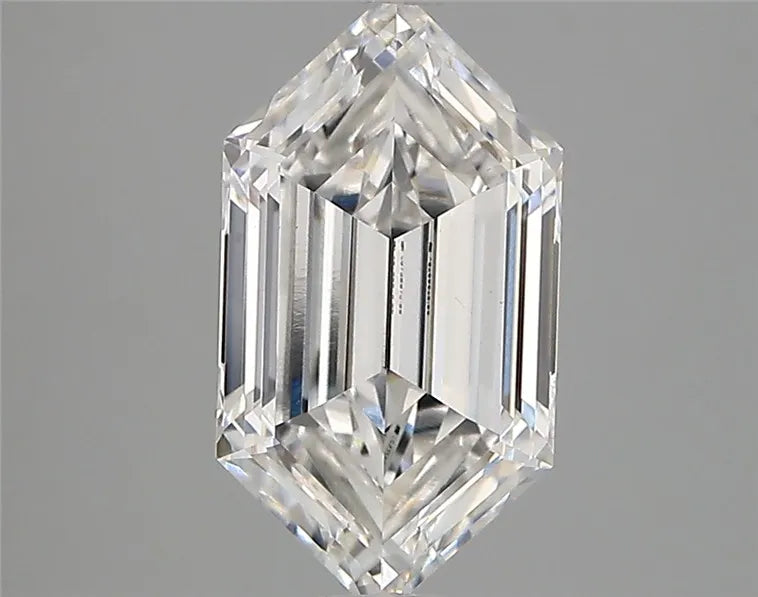 2.24ct Hexagonal Lab Grown Diamond (Colour E, Clarity VVS2, IGI Certified)