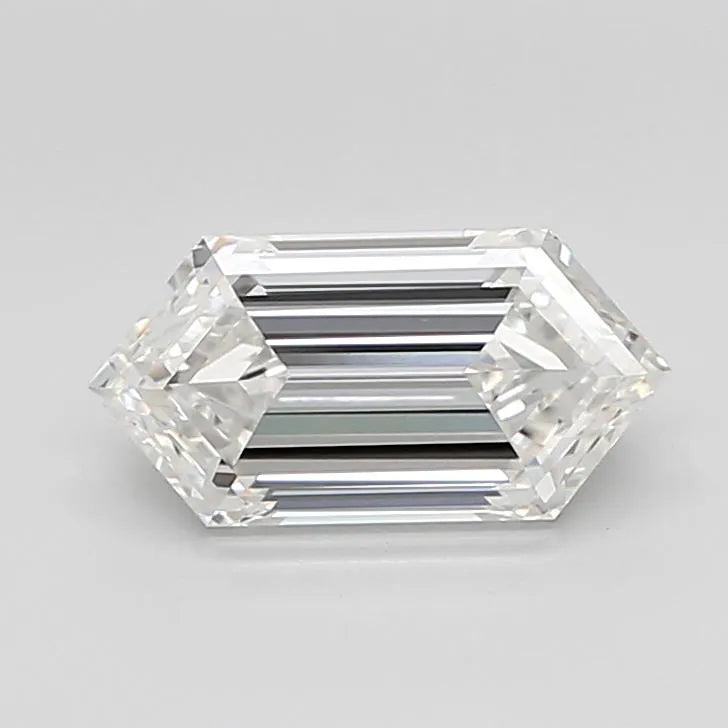 2.26ct Hexagonal Lab Grown Diamond (Colour G, Clarity VVS2, IGI Certified)