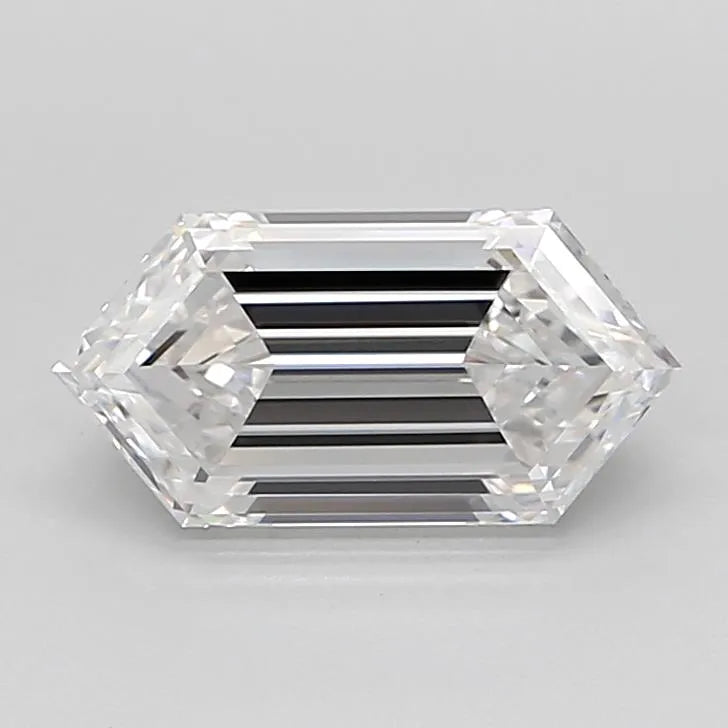 2.29ct Hexagonal Lab Grown Diamond (Colour D, Clarity VVS2, IGI Certified)