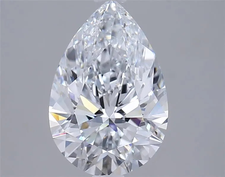 2.30ct Pear Lab Grown Diamond (Colour E, Clarity VVS2, IGI Certified)