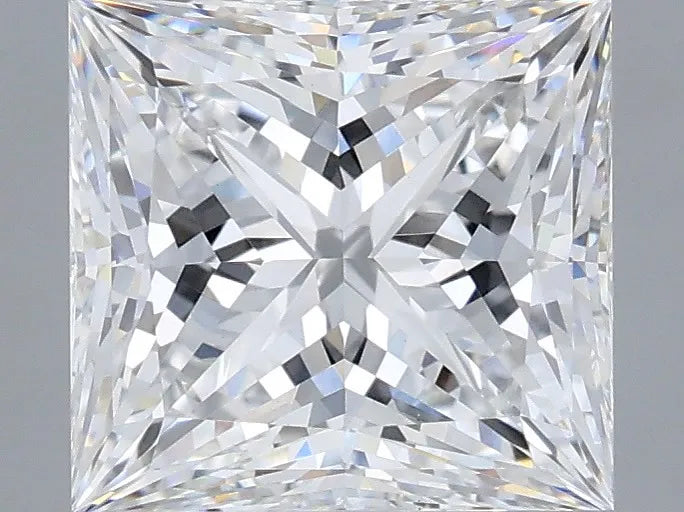 2.45ct Princess Lab Grown Diamond (Colour E, Clarity VVS2, IGI Certified)