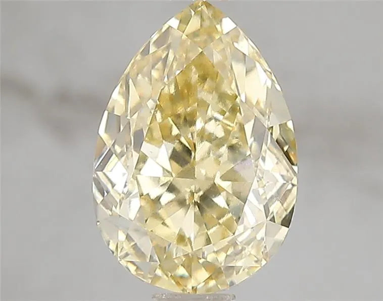 2.50ct Pear Lab Grown Diamond (Colour Fancy Intense Yellow, Clarity VS2, IGI Certified)
