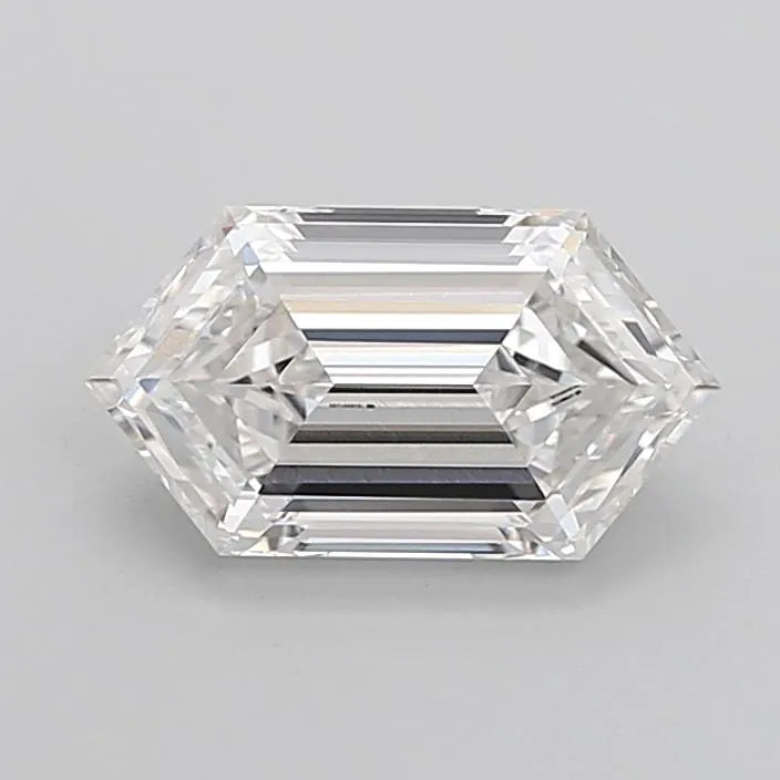 2.51ct Hexagonal Lab Grown Diamond (Colour F, Clarity VVS1, IGI Certified)