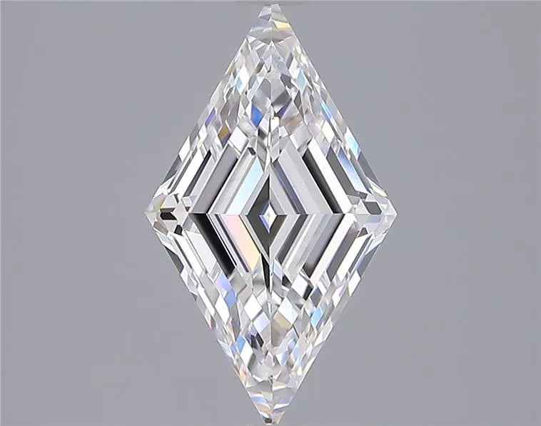 2.51ct Lozenge Lab Grown Diamond (Colour E, Clarity VVS2, IGI Certified)
