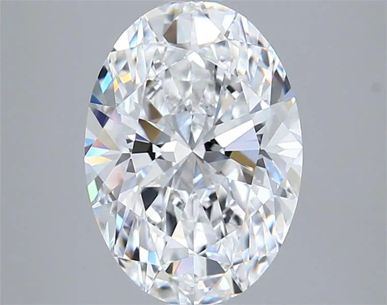 2.51ct Oval Lab Grown Diamond (Colour D, Clarity VVS2, IGI Certified)