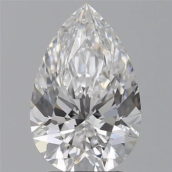2.53ct Pear Lab Grown Diamond (Colour E, Clarity VVS2, IGI Certified)