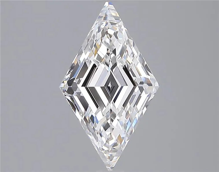 2.55ct Lozenge Lab Grown Diamond (Colour E, Clarity VVS2, IGI Certified)