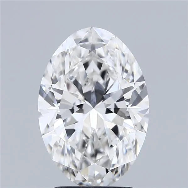 2.58ct Oval Lab Grown Diamond (Colour E, Clarity VVS2, IGI Certified)