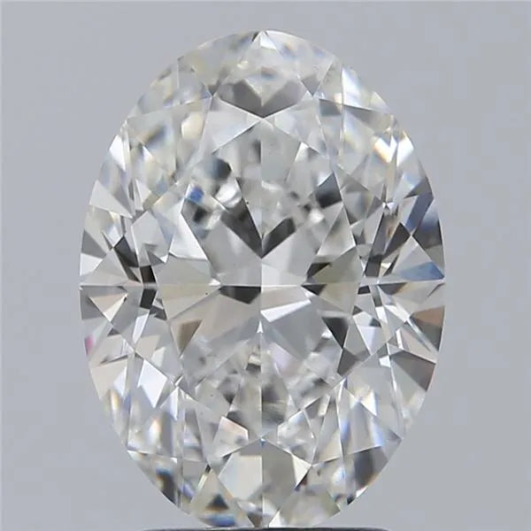 2.60ct Oval Lab Grown Diamond (Colour E, Clarity VS1, IGI Certified)