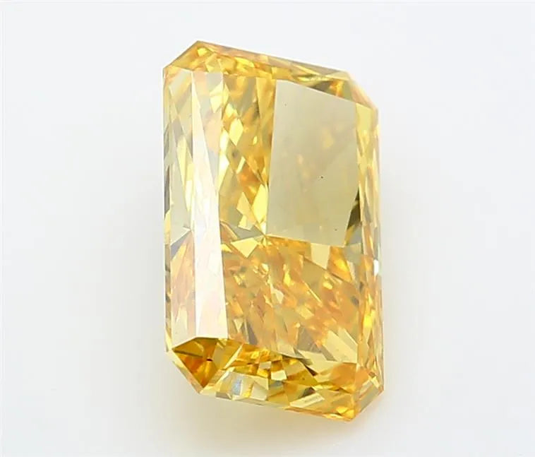 2.60ct Radiant Lab Grown Diamond (Colour Fancy Vivid Yellow, Clarity VS1, Cut GD, IGI Certified)