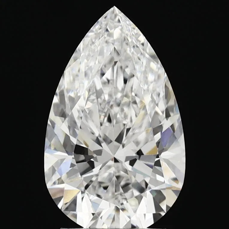 2.72ct Pear Lab Grown Diamond (Colour D, Clarity VVS2, IGI Certified)