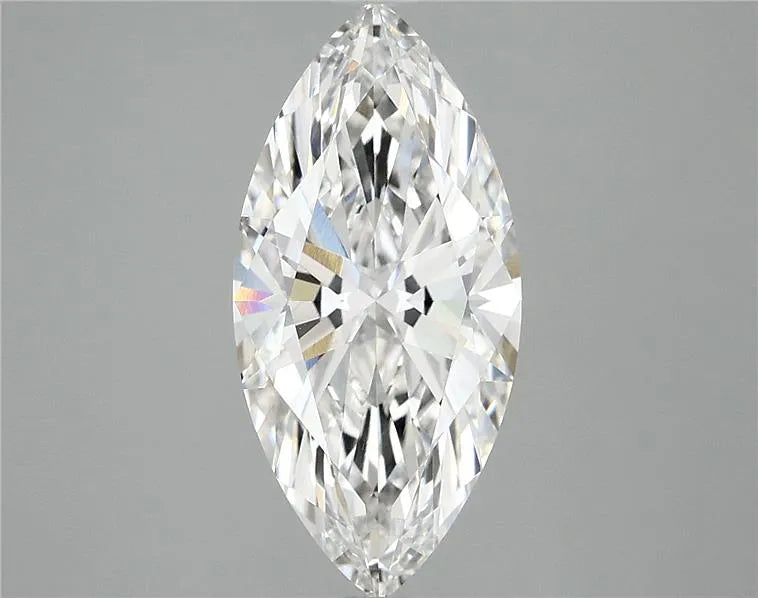 2.87ct Marquise Lab Grown Diamond (Colour F, Clarity VVS1, IGI Certified)