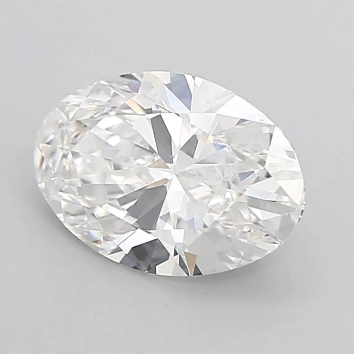 2.91ct Oval Lab Grown Diamond (Colour D, Clarity VVS2, IGI Certified)