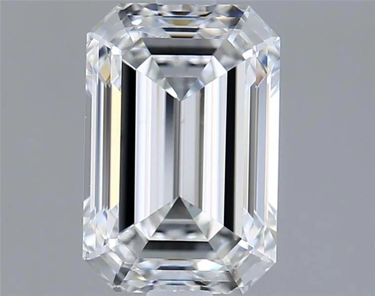 2.00ct Emerald Lab Grown Diamond (Colour E, Clarity VVS1, IGI Certified) - Jewelry by Cleo