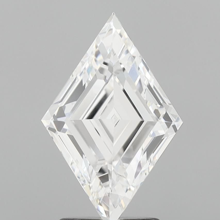 2.00ct Lozenge Lab Grown Diamond (Colour D, Clarity VVS2, IGI Certified) - Jewelry by Cleo