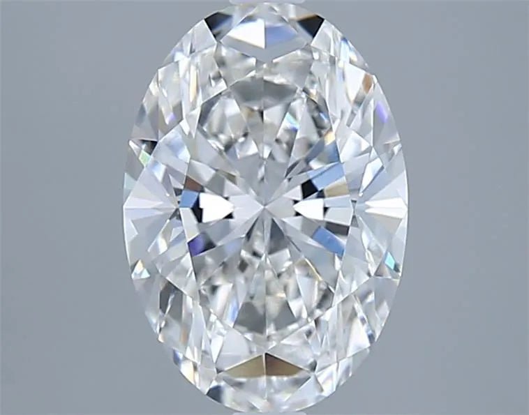 2.00ct Oval Lab Grown Diamond (Colour E, Clarity VVS1, IGI Certified) - Jewelry by Cleo