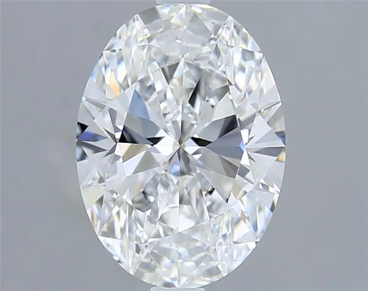 2.00ct Oval Lab Grown Diamond (Colour E, Clarity VVS1, IGI Certified) - Jewelry by Cleo