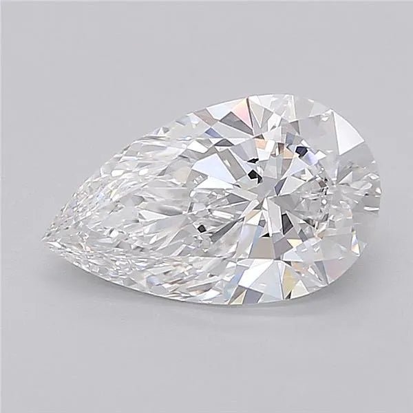 2.01ct Pear Lab Grown Diamond (Colour D, Clarity VVS2, IGI Certified) - Jewelry by Cleo