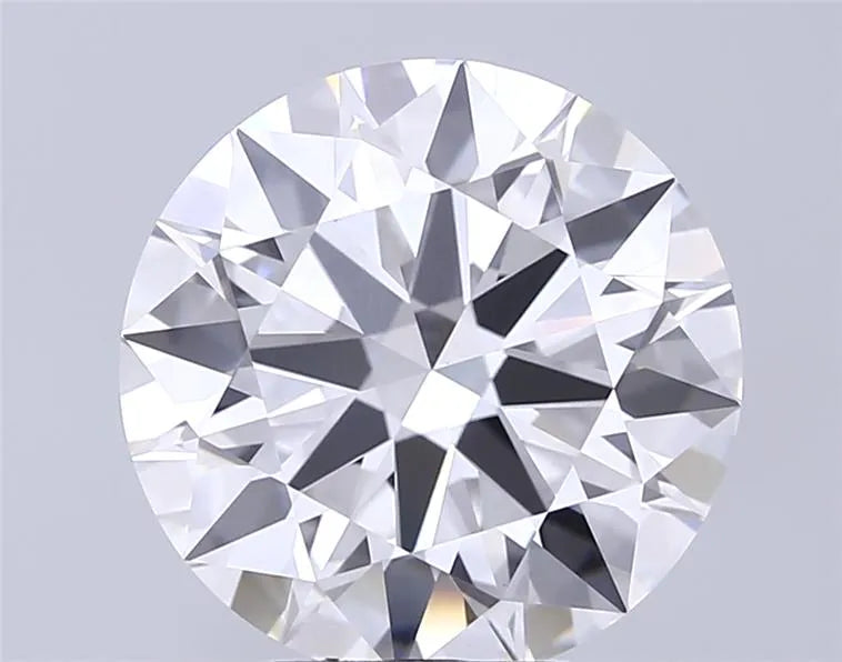 6.33ct Round Lab Grown Diamond (Colour E, Clarity VVS2, Cut ID, IGI Certified)