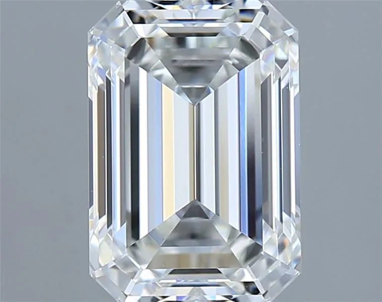 2.02ct Emerald Lab Grown Diamond (Colour F, Clarity VVS1, IGI Certified) - Jewelry by Cleo