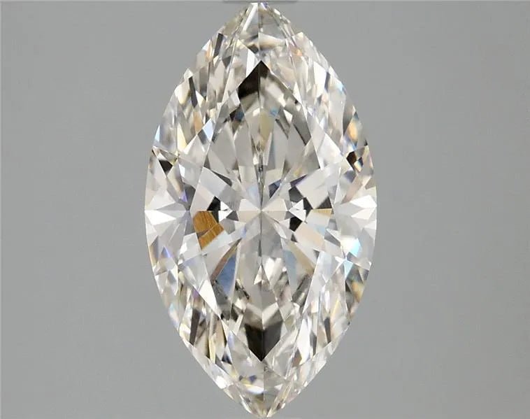 2.02ct Marquise Lab Grown Diamond (Colour H, Clarity VVS2, IGI Certified) - Jewelry by Cleo