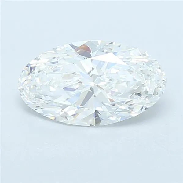 2.02ct Oval Lab Grown Diamond (Colour D, Clarity VVS2, IGI Certified) - Jewelry by Cleo