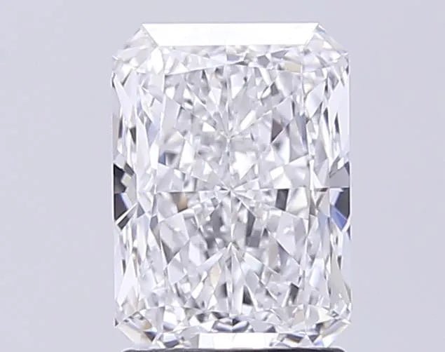 2.03ct Radiant Lab Grown Diamond (Colour D, Clarity VVS1, IGI Certified) - Jewelry by Cleo