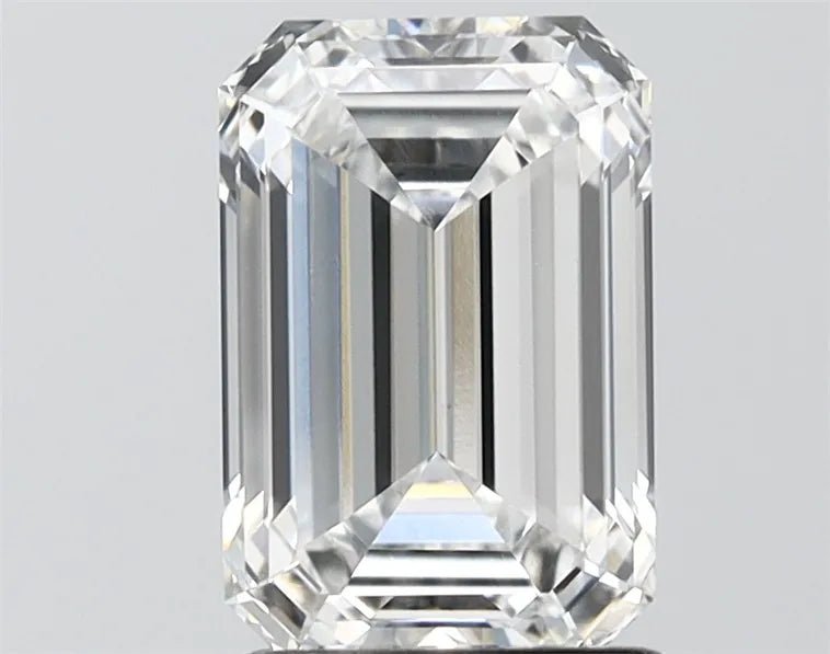 2.04ct Emerald Lab Grown Diamond (Colour E, Clarity VVS1, IGI Certified) - Jewelry by Cleo