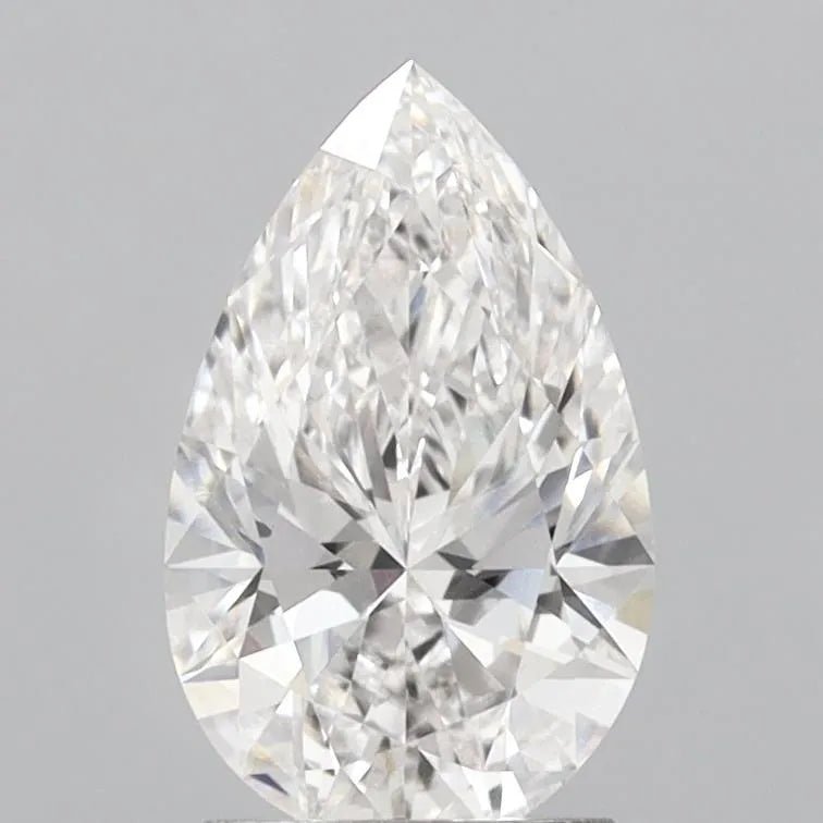 2.04ct Pear Lab Grown Diamond (Colour F, Clarity VVS2, IGI Certified) - Jewelry by Cleo