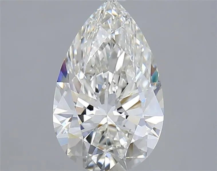2.06ct Pear Lab Grown Diamond (Colour H, Clarity VVS2, IGI Certified) - Jewelry by Cleo