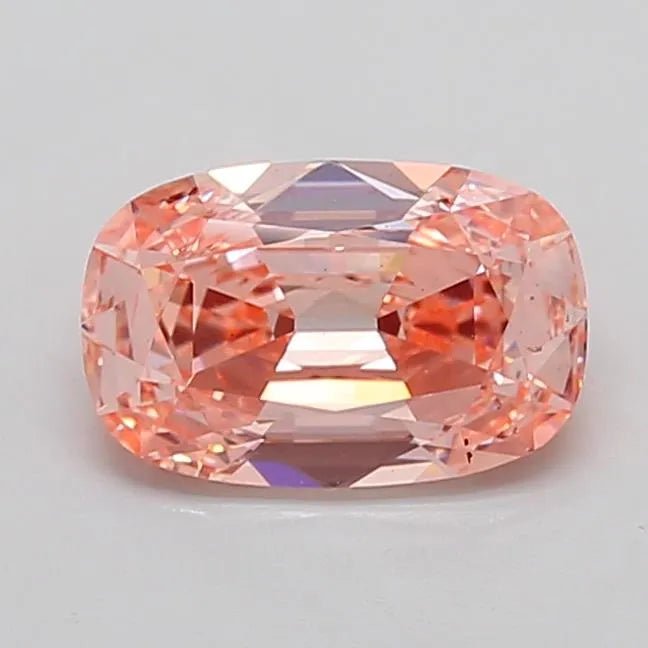 2.07ct Cushion brilliant Lab Grown Diamond (Colour Fancy Intense Pink, Clarity VS1, IGI Certified) - Jewelry by Cleo