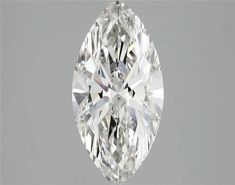 2.07ct Marquise Lab Grown Diamond (Colour G, Clarity VVS2, IGI Certified) - Jewelry by Cleo