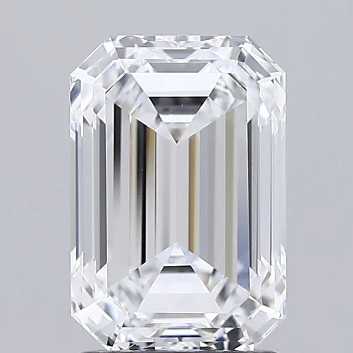 2.08ct Emerald Lab Grown Diamond (Colour D, Clarity IF, IGI Certified) - Jewelry by Cleo