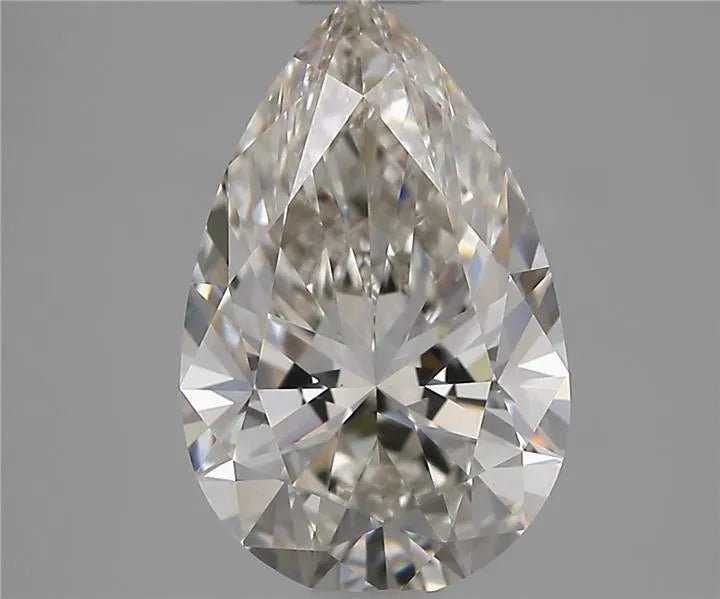 2.08ct Pear Lab Grown Diamond (Colour G, Clarity VVS2, IGI Certified) - Jewelry by Cleo