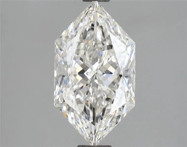 2.09ct Hexagonal Lab Grown Diamond (Colour F, Clarity VVS2, IGI Certified) - Jewelry by Cleo