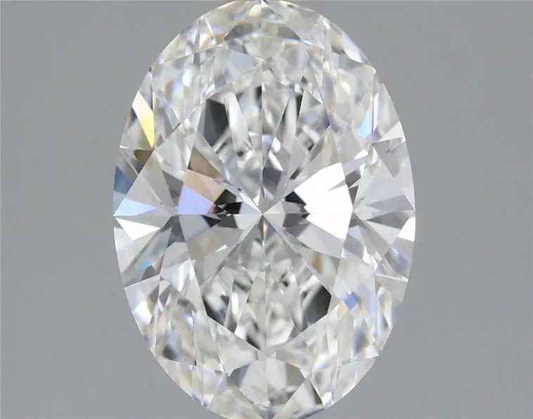 2.09ct Oval Lab Grown Diamond (Colour E, Clarity VVS1, IGI Certified) - Jewelry by Cleo