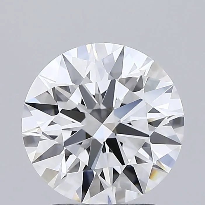 2.09ct Round Lab Grown Diamond (Colour D, Clarity IF, Cut ID, IGI Certified) - Jewelry by Cleo