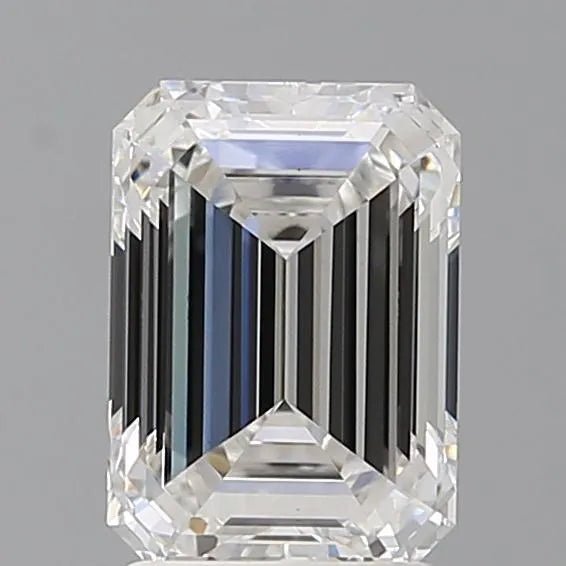 2.10ct Emerald Lab Grown Diamond (Colour E, Clarity VS1, IGI Certified) - Jewelry by Cleo