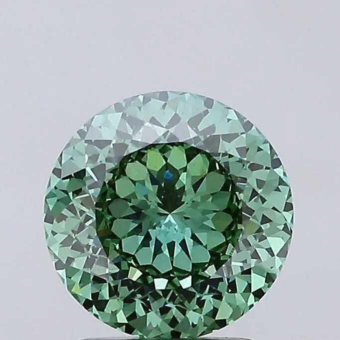 2.11ct Other Lab Grown Diamond (Colour Fancy Vivid Green, Clarity VS1, IGI Certified) - Jewelry by Cleo