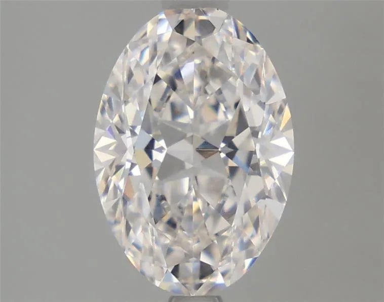 2.11ct Oval Lab Grown Diamond (Colour F, Clarity VS1, IGI Certified) - Jewelry by Cleo