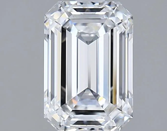 2.00ct Emerald Lab Grown Diamond (Colour D, Clarity IF, IGI Certified)