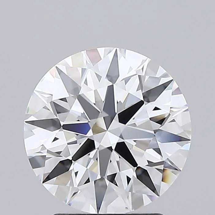 2.15ct Round Lab Grown Diamond (Colour D, Clarity IF, Cut ID, IGI Certified) - Jewelry by Cleo
