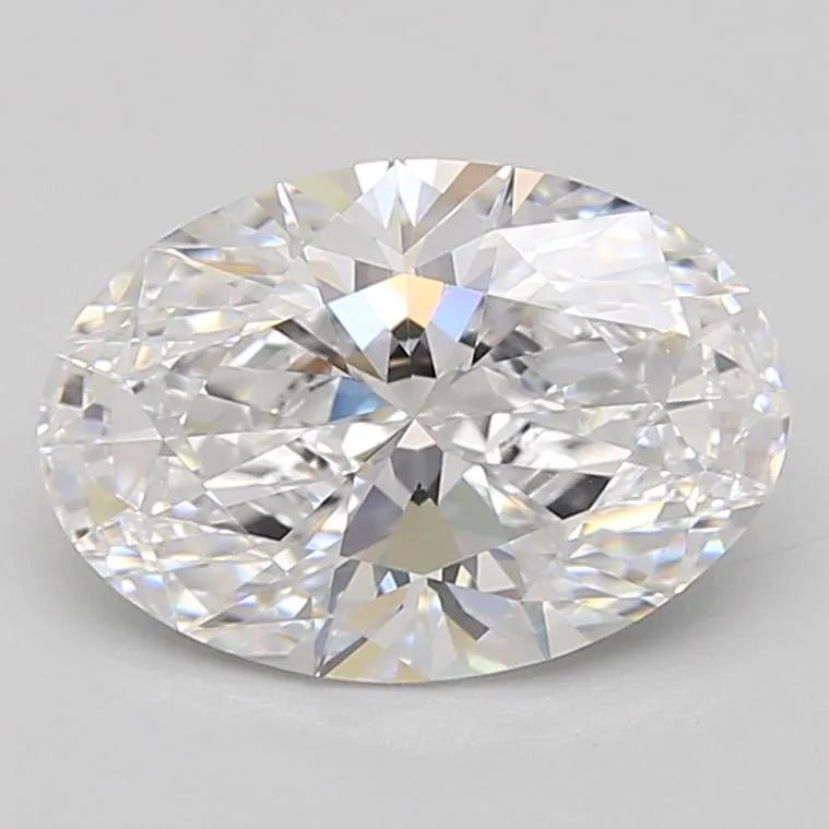 2.18ct Oval Lab Grown Diamond (Colour D, Clarity VVS1, GIA Certified) - Jewelry by Cleo