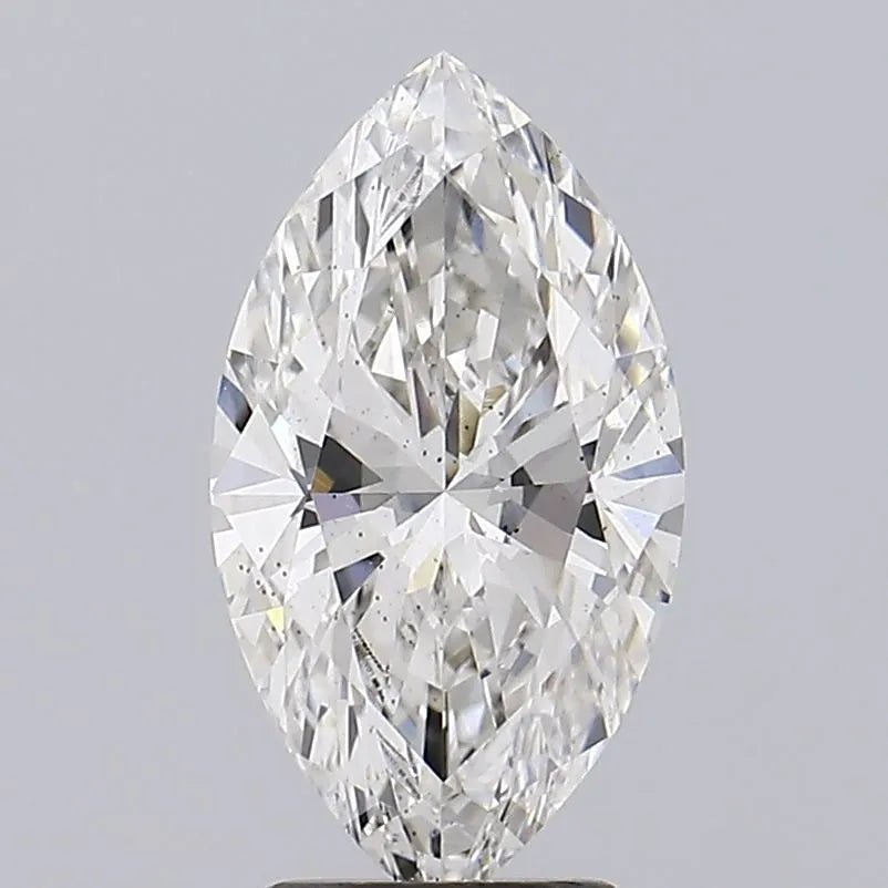 2.22ct Marquise Lab Grown Diamond (Colour H, Clarity SI1, Cut GD, IGI Certified) - Jewelry by Cleo